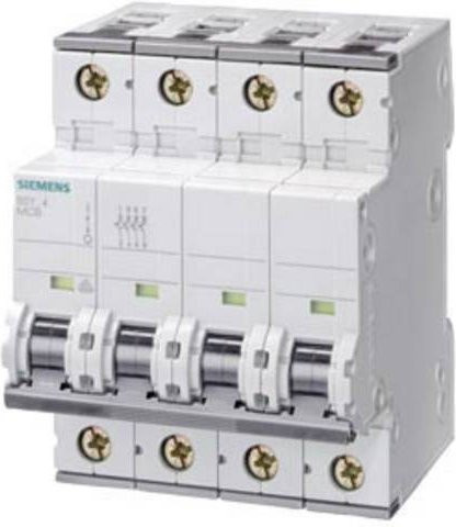 Siemens Leitungsschutzschalter 5SY4480-6 80A 230V/400V in Weiß - Bild 1
