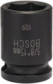 Bosch Steckschlüsseleinsatz SW 15 mm in Schwarz aus Stahl - Bild 1