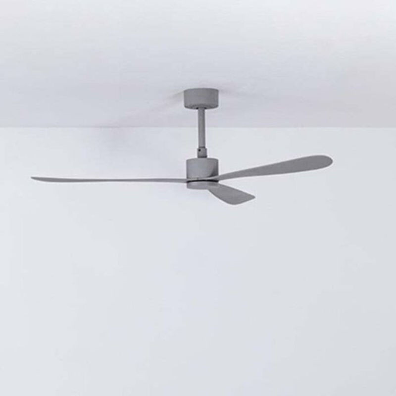 Lighthouse Amelia Deckenventilator aus Metall in Grau, modern, Durchmesser: 132 cm, Höhe: 37 cm - Bild 1