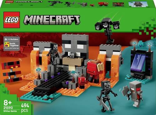 LEGO Minecraft Duell mit dem Wither Konstruktionsspielzeug ab 8 Jahren - Bild 1