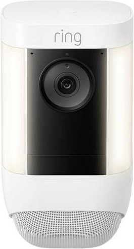 Ring Spotlight Cam Pro Wired WLAN IP Überwachungskamera in Weiß mit 1920 x 1080 Pixel Auflösung - Bild 1