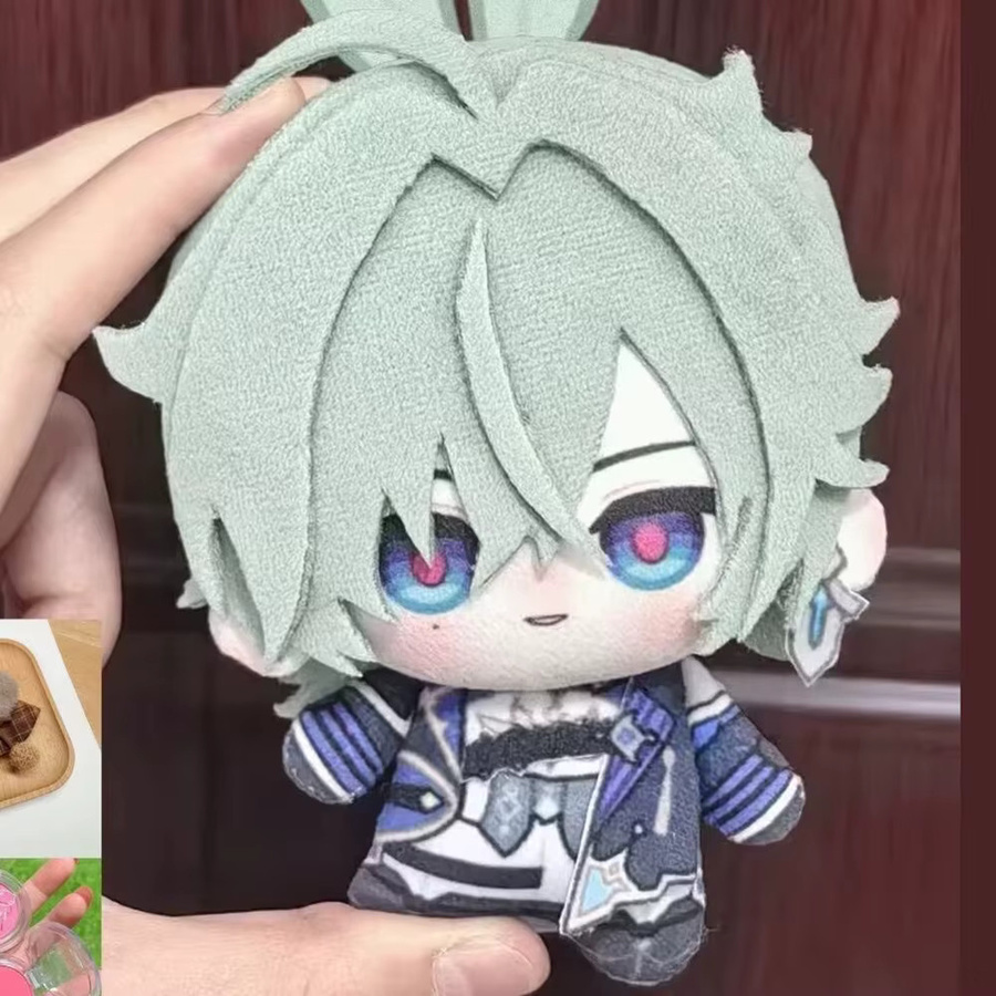 Genshin Impact Lohen Plüschpuppe, Mini Baumwollpuppe, Stofftier Schlüsselanhänger - Bild 2
