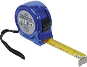 BGS Rollbandmaß 8392 in Blau, Breite: 2,5 cm, Länge: 8 m - Bild 1