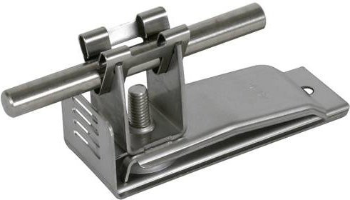DEHN Dachleitungshalter DLH DG H20 UK8 V2A in Silber - Bild 1