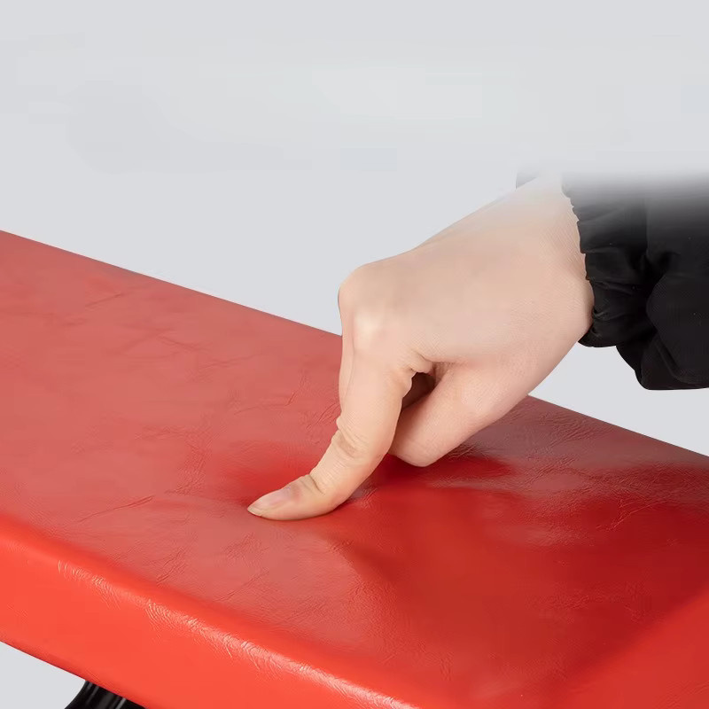 Multifunktionale faltbare Reparatur-Liege mit Rollen von ZJMZYM in Schwarz oder Rot - Bild 4