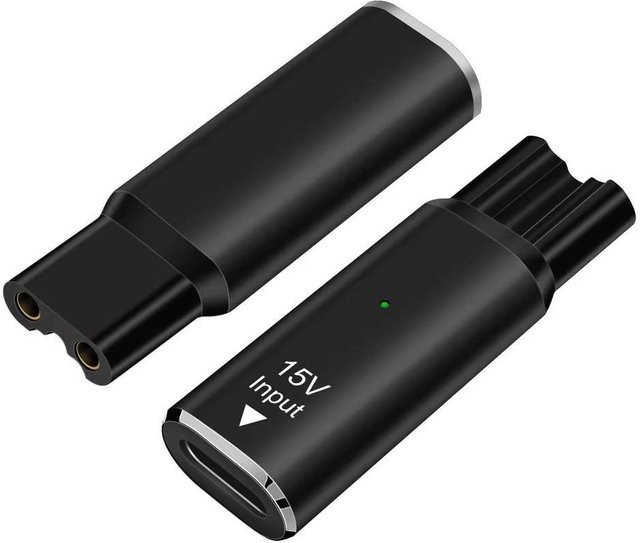 Philips USB-C Ladeadapter 15V für Elektrische Bartschneider der Norelco HQ8505 7000 5000 3000 9000 Serie in Grau - Bild 1