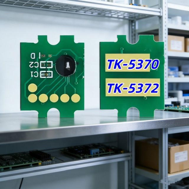 8 Stück Tonerchip Set TK-5370 TK-5405 TK-5374 TK-5409 TK-5372 kompatibel für Kyocera ECOSYS MA3500cifx MA3500cix und PA3500cx Drucker - Bild 1