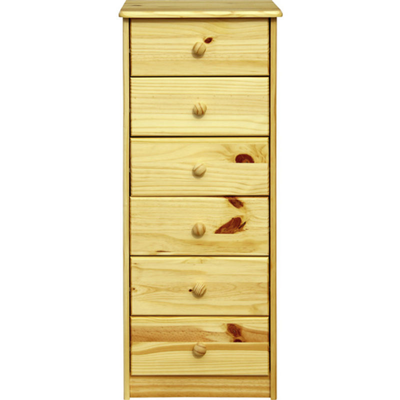 Möbilia Kommode aus Massivholz Kiefer in Beige Natur - Bild 3