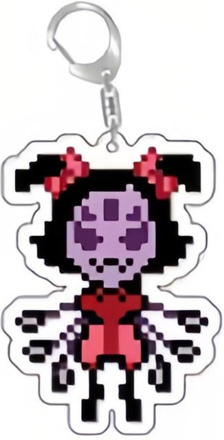 CHIC STUDIO Anhänger Pixel Undertale, 55mm, black, Unisex - Bild 1