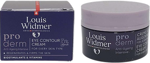 Louis Widmer Proderm Augenkonturcreme, 10 ml, Empfindliche Haut - Bild 1