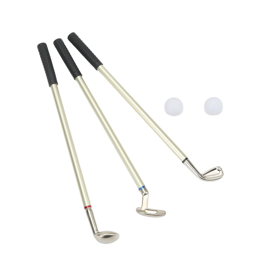 Igeteck Golfstift Geschenkset mit Mini-Kugelschreiber, Flagge und Aufbewahrungsbox in Multicolour für Erwachsene - Bild 2
