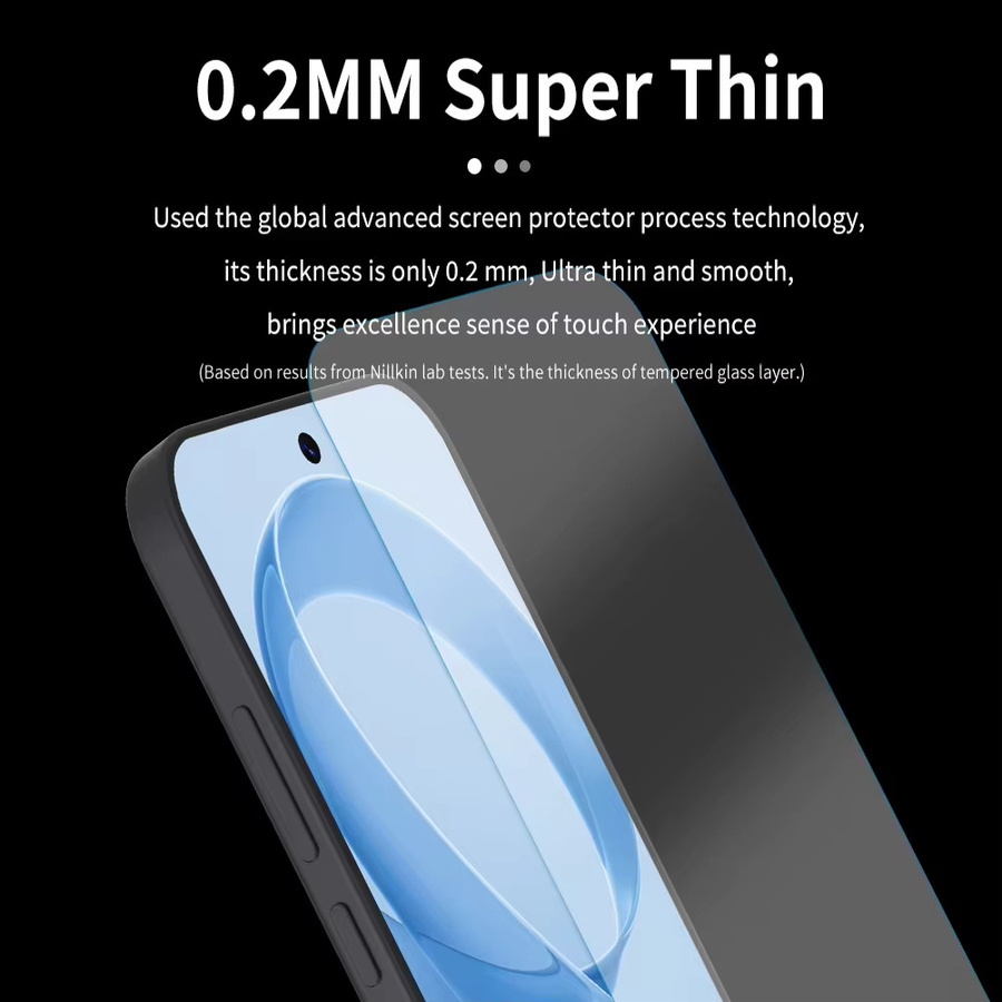 NILLKIN H+ Pro Serie Displayschutzfolie aus gehärtetem Glas für POCO F8 Ultra und F8 Pro, transparent, 9H Anti-Explosions-Schutzfolie - Bild 3