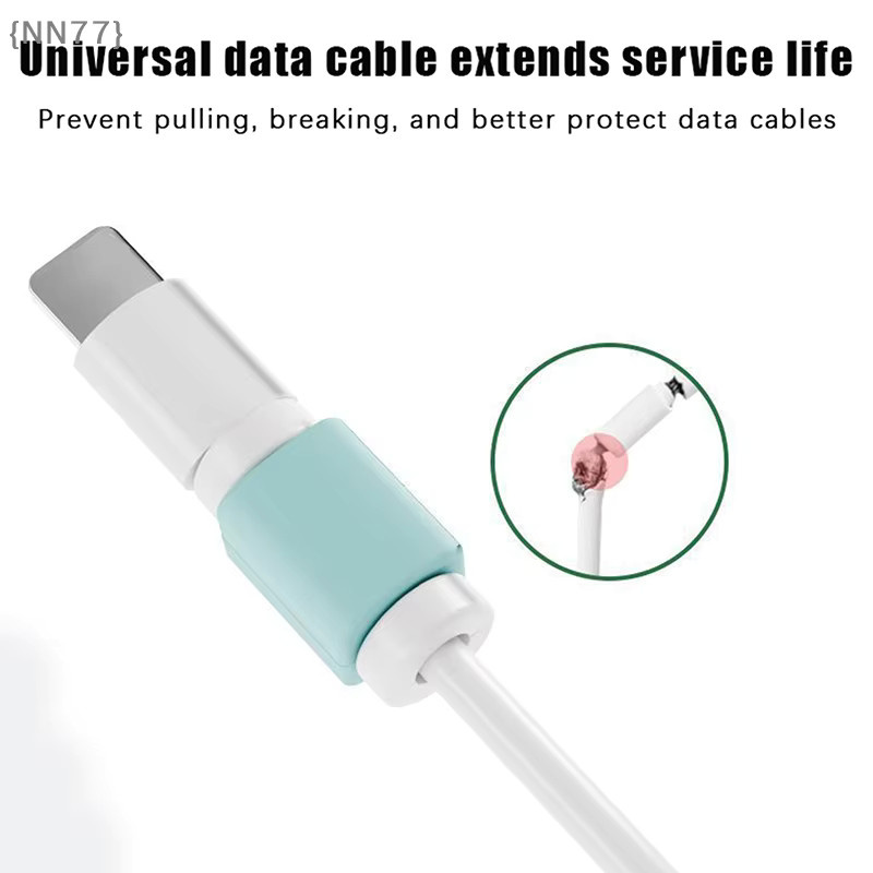 10 Stück Datenkabel-Ladeschutzabdeckungen als Mini-Kabelschoner für dein Handy-Ladekabel - Bild 2