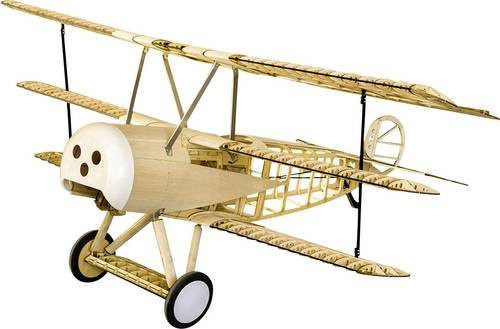 Pichler Fokker Dr.1 RC Motorflugmodell Bausatz aus Balsa und Flugzeugsperrholz mit 1540mm Spannweite - Bild 1