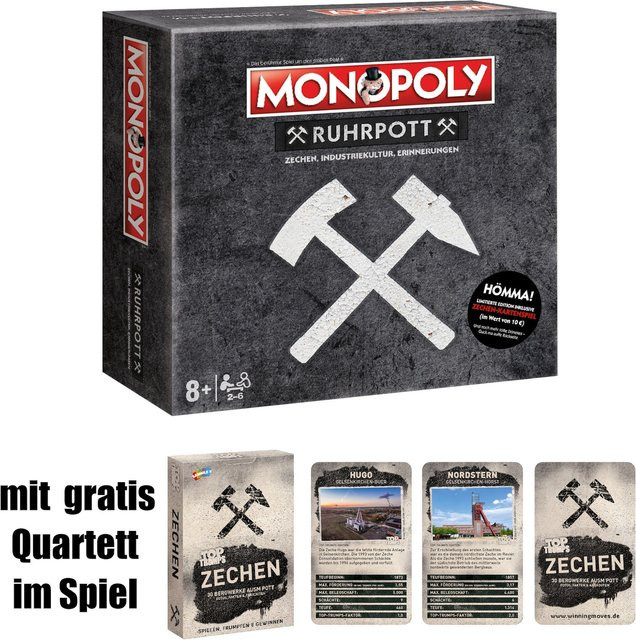 Winning Moves Monopoly Ruhrpott Brettspiel ab 8 Jahren - Bild 1