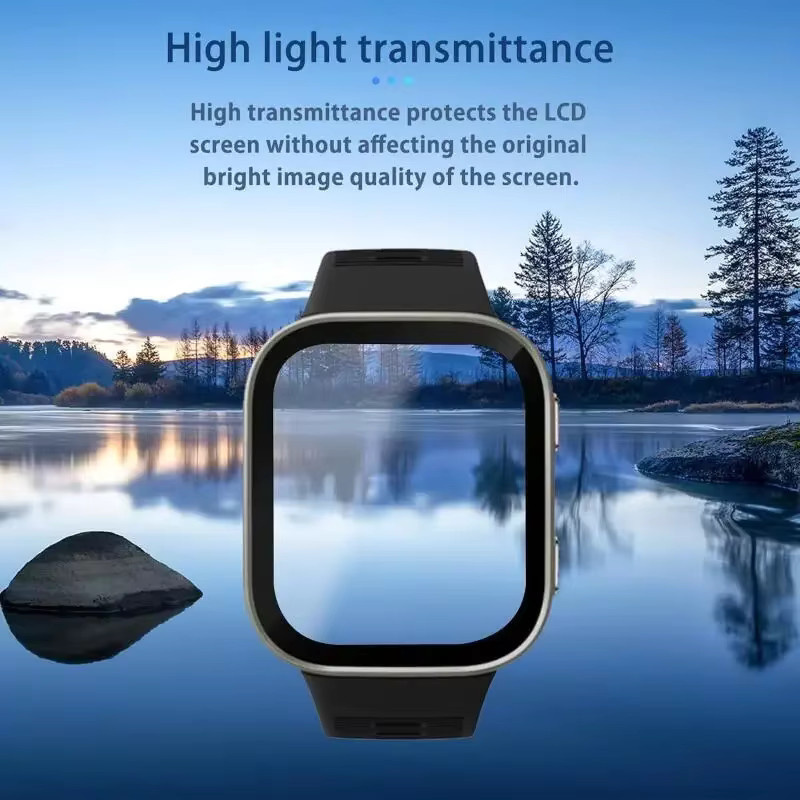 Displayschutzfolie Amazfit Bip Max, Silikon, transparent - Bild 6
