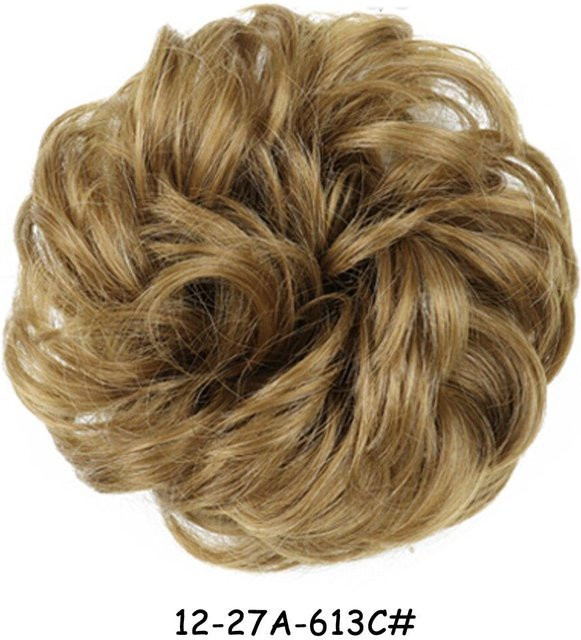 MISS WIG Messy Chignon Donut Haarknoten Kunsthaar, Damen - Bild 1
