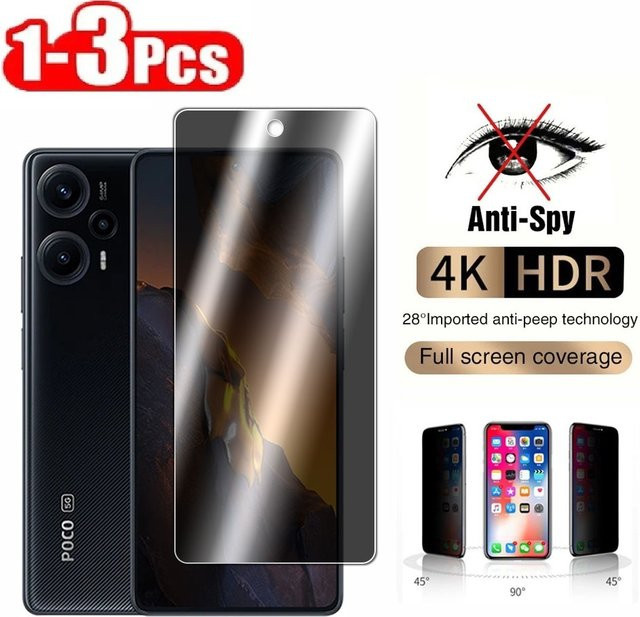 Anti-Spy Sichtschutz aus gehärtetem Glas für vivo u3 u10 u3x y19 y9s z1x z5 v25e v17 neo iqoo pro neo 855 plus, transparent - Bild 1
