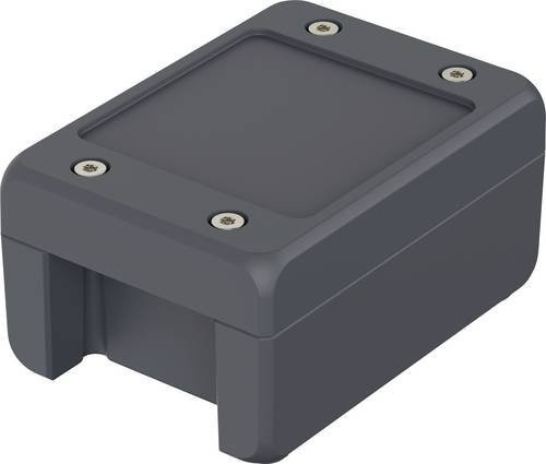 Bopla Bocube Industrie-Gehäuse aus Aluminium in Graphitgrau RAL 7024, B/T/H: 121 x 86 x 60 mm - Bild 1