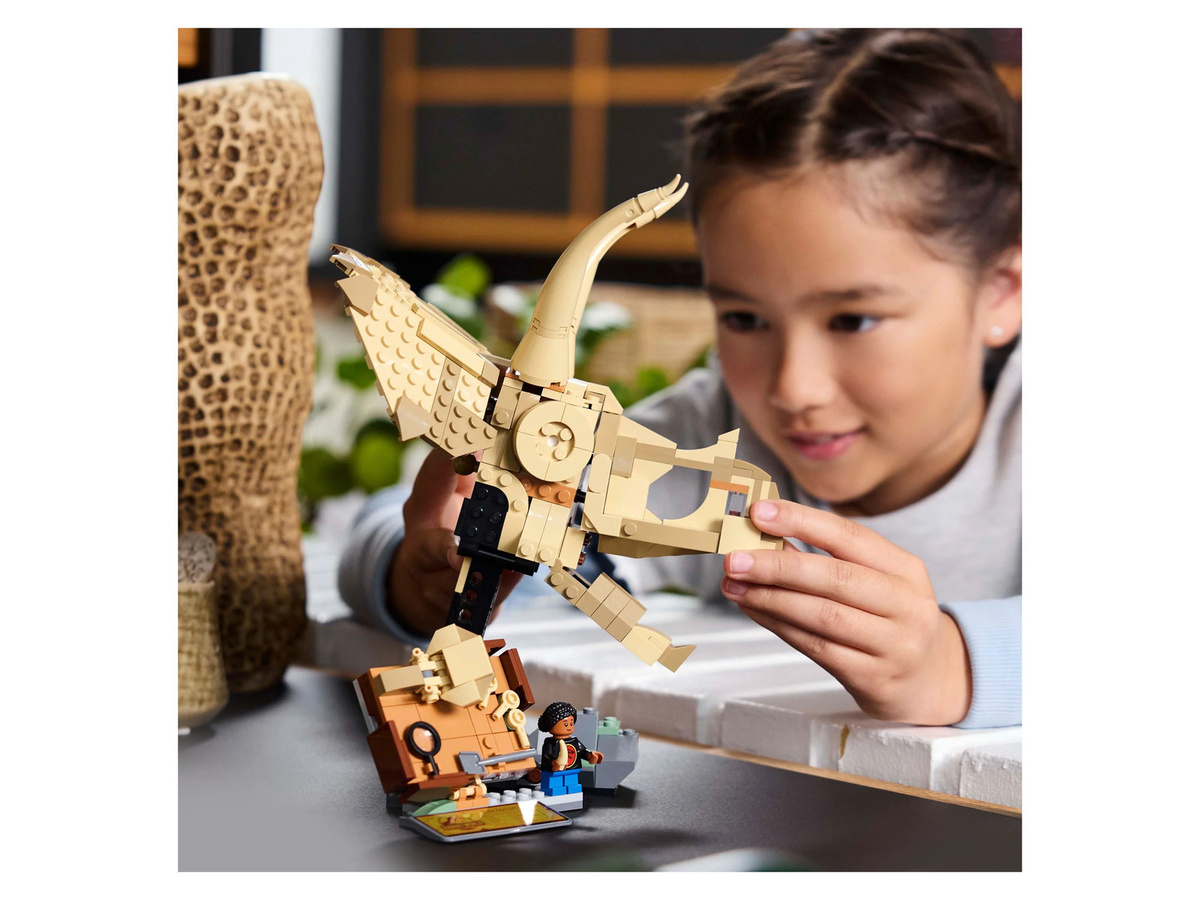 LEGO Jurassic World Dinosaurier-Fossilien Triceratops-Schädel - Bild 2