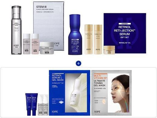 IOPE Stem III & Retinol Retijection Serum Set, 2x 50 ml, Unisex - Bild 1