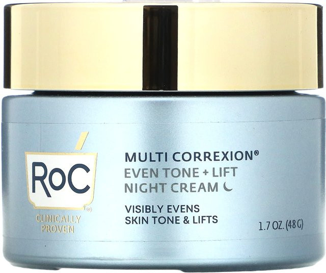 RoC Multi Correxion Even Tone + Lift Nachtcreme, 48 g, mit Niacinamid - Bild 1