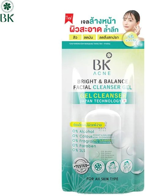 BK Acne Bright & Balance Gesichtsreinigungsgel, 50 ml, mit Salicylsäure - Bild 1