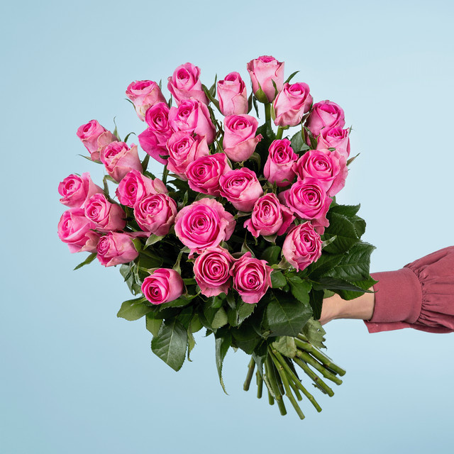 BLUME2000 Rosen Pink 30 Stiele - Bild 1