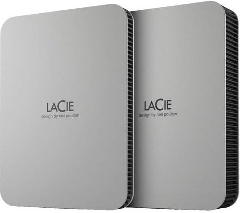 LaCie Mobile Drive Externe Festplatte 4 TB USB-C Silber - Bild 1
