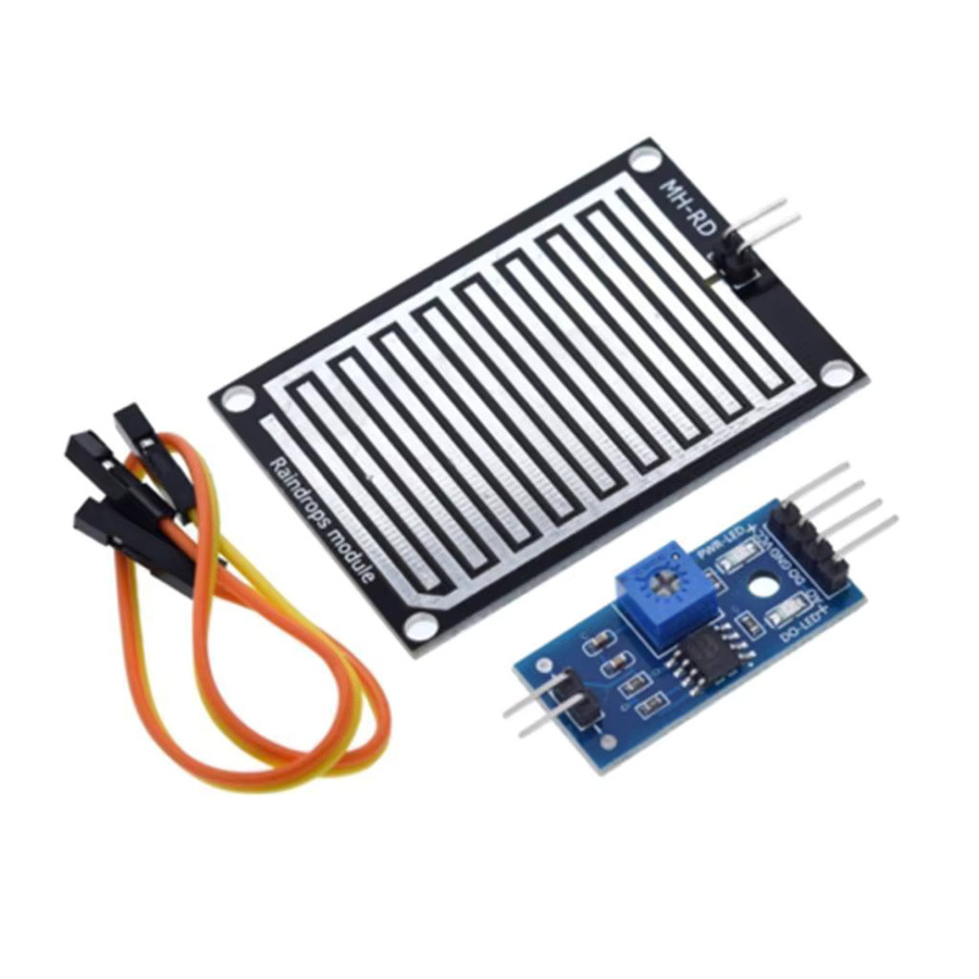 MagiDeal Regenwettererkennungsmodul Hochleistungs-Sensorplatine aus Kunststoff mit Vernickelung für Arduino-Projekte - Bild 2