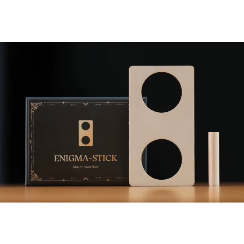 Pascal Marc Enigma Stick Zaubertrick, Requisite, Holz, Braun - Bild 2