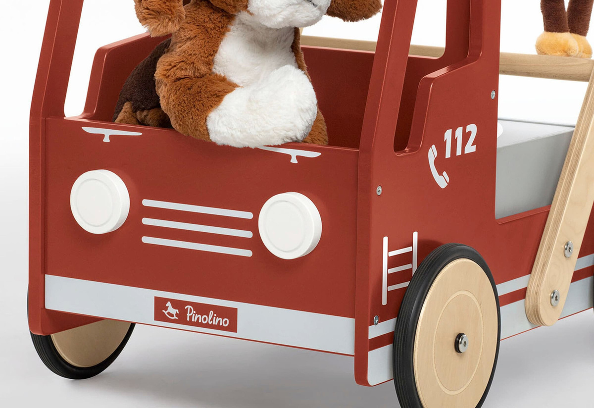 Pinolino Lauflernwagen Feuerwehrauto ab 1 Jahr rot - Bild 5