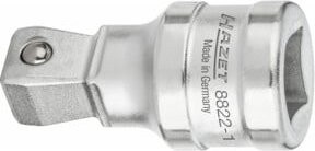 Hazet Verlängerung schwenkbar 8822-1 mit 3/8 Zoll Vierkant hohl und 3/8 Zoll Vierkant massiv in Silber - Bild 1