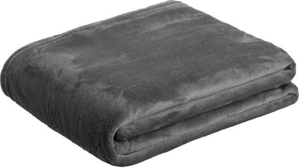 Kuscheldecke Barrie von ERWIN M. in Anthrazit, Breite: 150 cm, Länge: 200 cm