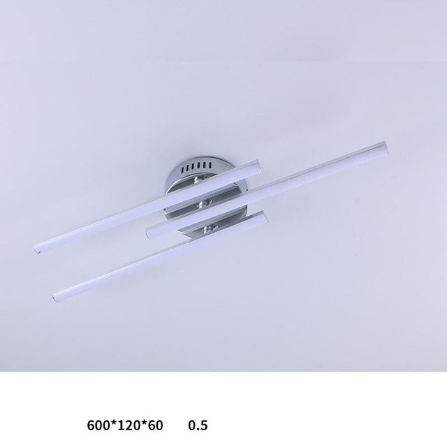 JR-Studio Deckenleuchte Minima in Weiß mit integriertem warmweißem LED-Licht für Wohnzimmer, Esszimmer und Schlafzimmer - Bild 1