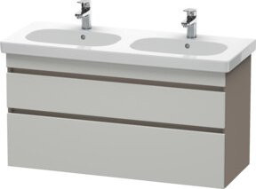Duravit Waschtischunterschrank DuraStyle in Weiß, wandhängend, B/T: 115 x 45,3 cm - Bild 1