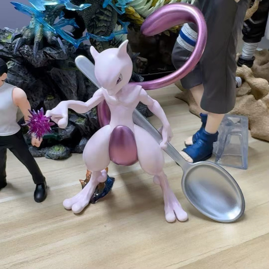 Potdemiel Mewtwo Pokémon Actionfigur, Einzelfigur, lila - Bild 5