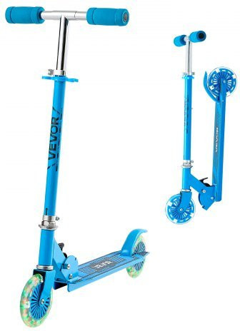 VEVOR Cityroller für Kinder ab 3 Jahren, 2 Räder, Blau - Bild 1