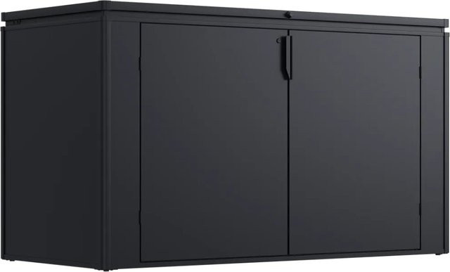 Weide Gartenbox Anthrazit aus verzinktem Stahl mit 2400 l Volumen - Bild 1