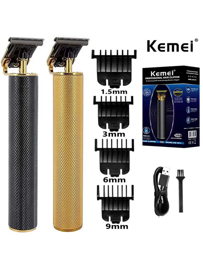 Kemei KM-1971 Haarschneidemaschine, Herren, Gold - Bild 7