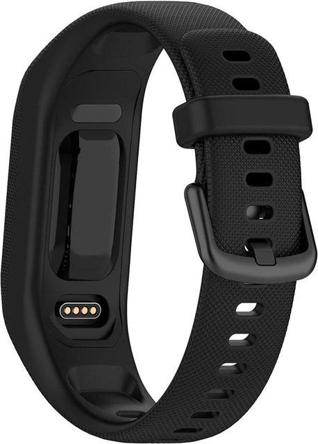 MY-CASE Uhrenarmband Silikon, Schwarz, Unisex - Bild 1