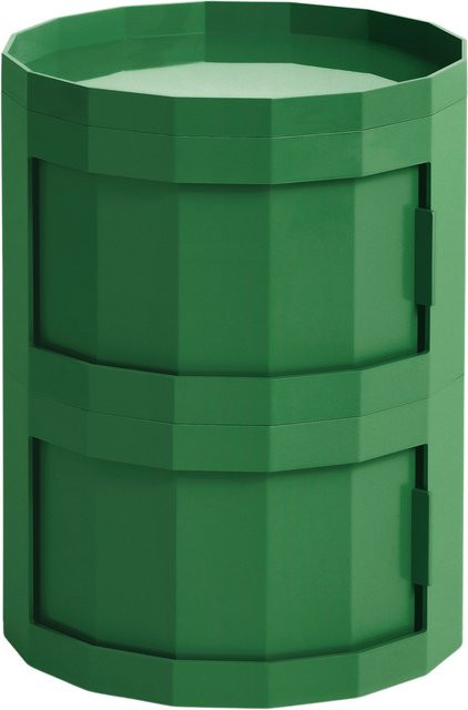 HAY Facet Cabinet in Grün aus recyceltem ABS - Bild 1