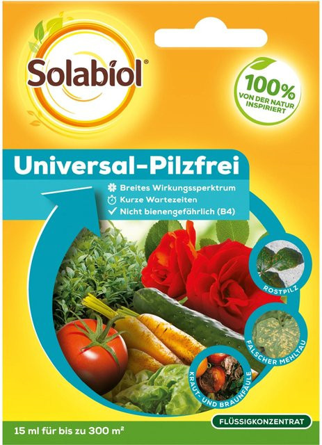 Solabiol Universal-Pilzfrei biologisches Mittel gegen Pilzkrankheiten für Zierpflanzen, 15 ml - Bild 1