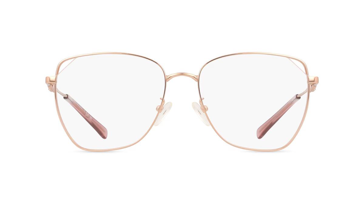 Michael Kors 0MK3081D Shanghai Korrektionsbrille, Vollrand, Cat Eye, Metall, Pink, Damen - Bild 1
