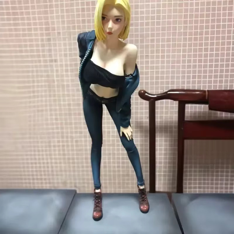 Bandai Dragon Ball Z Android 18 Actionfigur, Kunstharz, Bunt - Bild 3