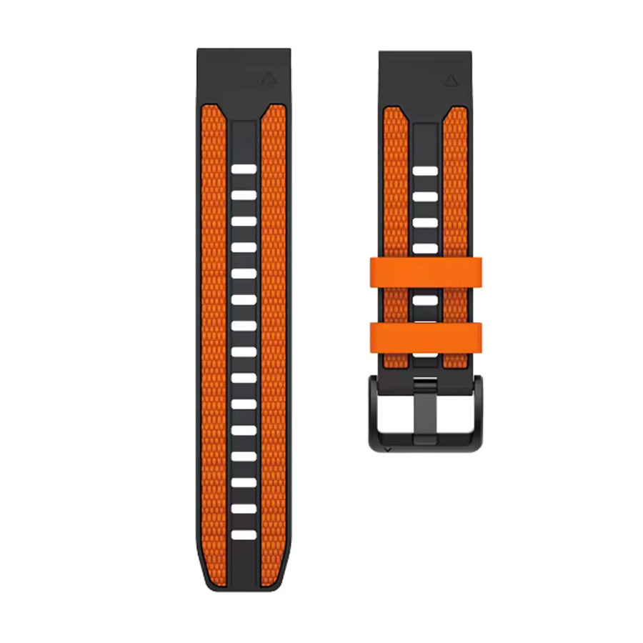 QuickFit Uhrenarmband Silikon, zweifarbig, 22mm 26mm - Bild 3
