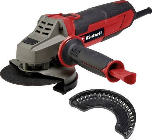 Einhell Winkelschleifer TE-AG 125/1010 in Rot mit 1010 W und 125 mm Scheibendurchmesser - Bild 2