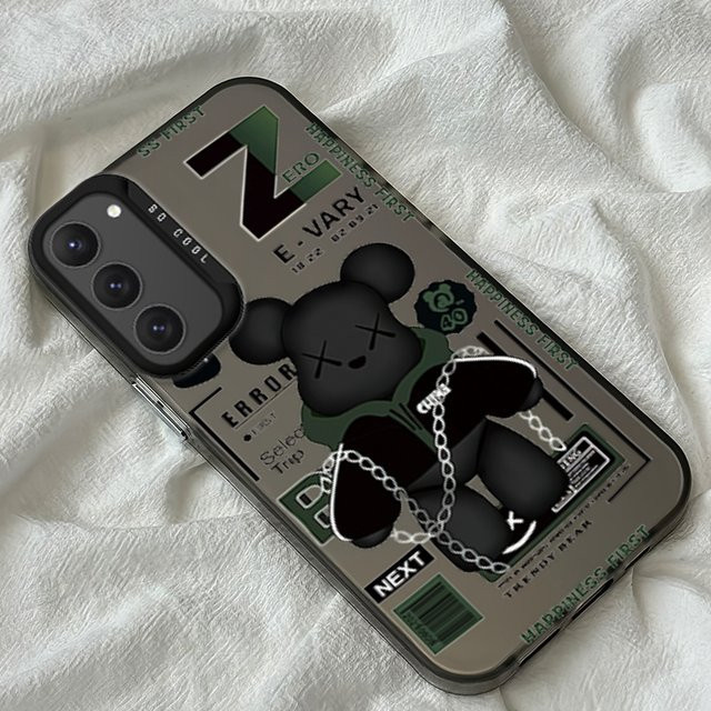 Fashion Ins B-Bear-S Schutzhülle für Samsung Galaxy S24 S23 S22 S21 S20 FE Ultra Plus mit matter Anti-Fall Rückseite - Bild 1