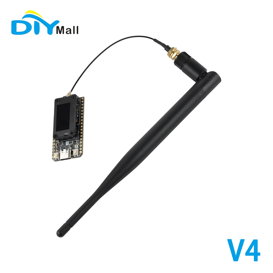 Heltec LoRa32 V4 ESP32 SX1262 Entwicklungsboard mit GPS und 0,96 Zoll OLED in Schwarz - Bild 2