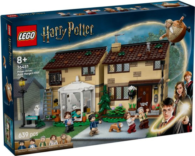 LEGO Harry Potter Ligusterweg: Tante Magdas Besuch Konstruktionsspielzeug ab 8 Jahren - Bild 2